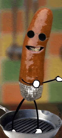 funny sausage gif